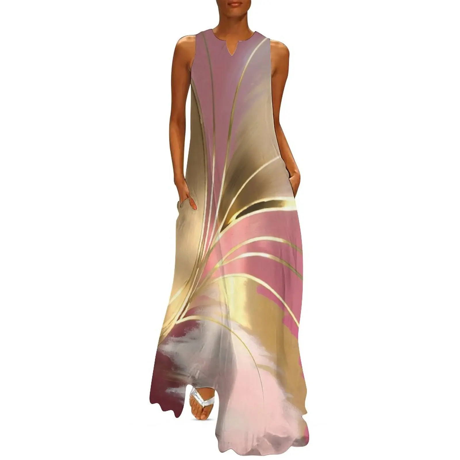 Regal Pink Long Dress Woman's evening dress Woman clothes dresses summer woman 2025 long sleeve dress
Regal Pink Long Dress Woman's evening dress Woman clothes dresses summer woman 2025 long sleeve dress