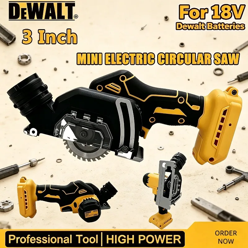 Электрический инструмент DeWALT для резки и шлифовки, 20В, беспроводная мини-циркулярная пила и угловая шлифмашина 3 дюйма для резки дерева и металла
Электрический инструмент DeWALT для резки и шлифовки, 20В, беспроводная мини-циркулярная пила и угловая шлифмашина 3 дюйма для резки дерева и металла