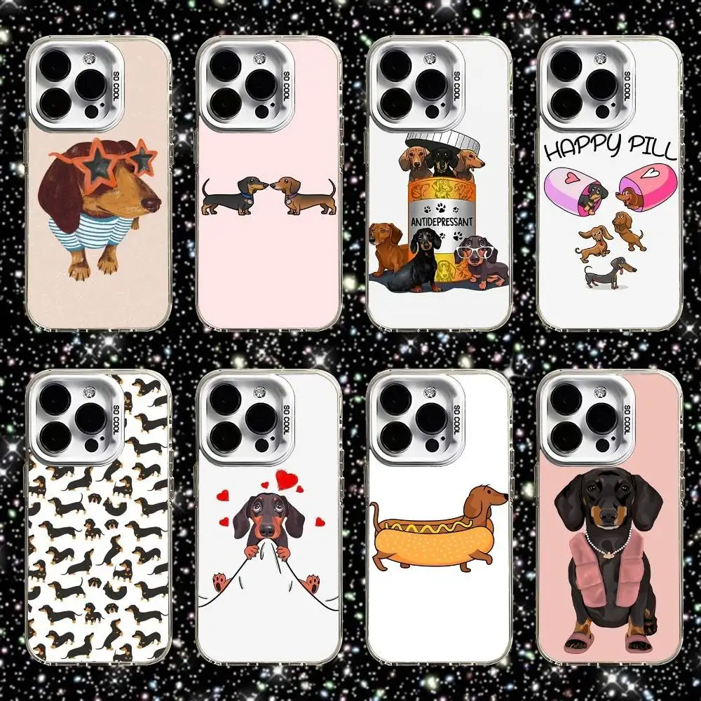Sausage Dog Dachshund Phone Case For iPhone 16,15,14,13,12,11,Pro,XS,Max,Plus,Mini,SE White Candy Matte Shockproof Cover
Sausage Dog Dachshund Phone Case For iPhone 16,15,14,13,12,11,Pro,XS,Max,Plus,Mini,SE White Candy Matte Shockproof Cover