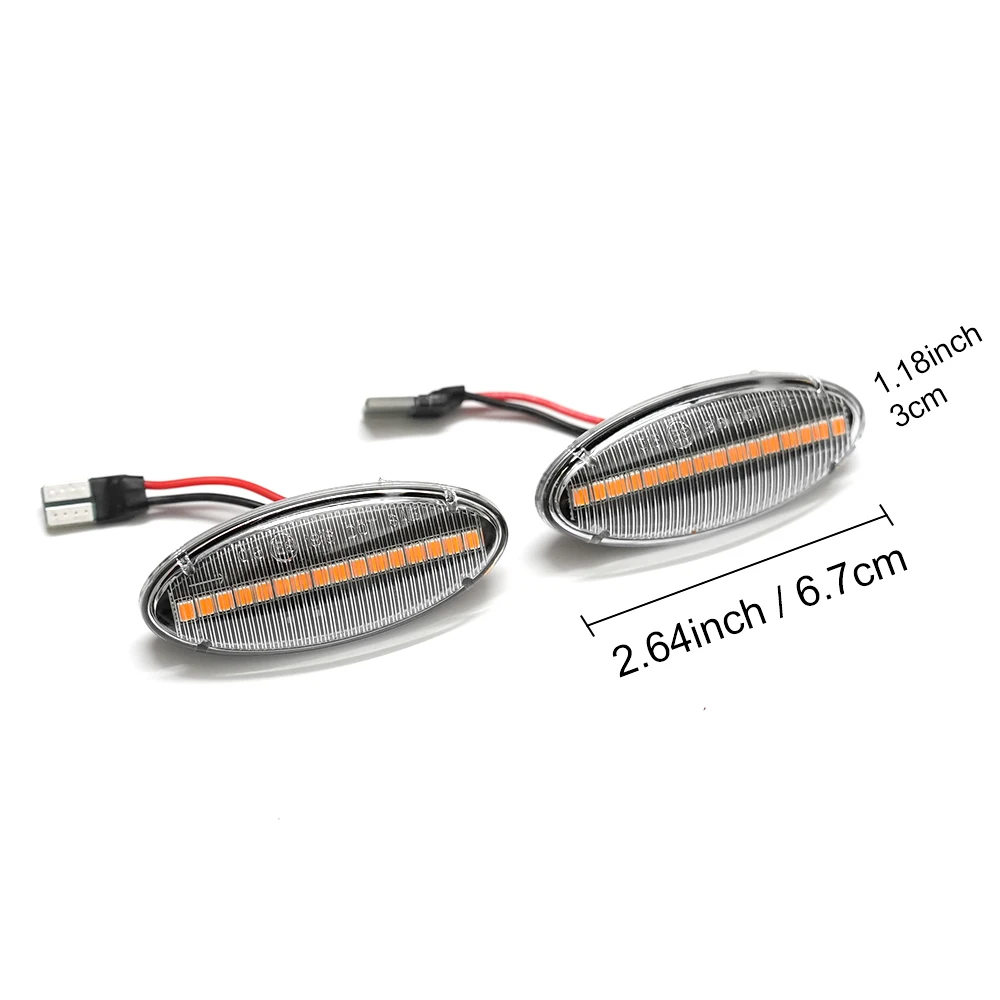 For Opel/Vauxhall Vectra B CC MK1 Saloon Estate 1996-2002 Dynamic LED Side Marker Light Arrow Turn Signal Blinker Indicator Lamp
For Opel/Vauxhall Vectra B CC MK1 Saloon Estate 1996-2002 Dynamic LED Side Marker Light Arrow Turn Signal Blinker Indicator Lamp