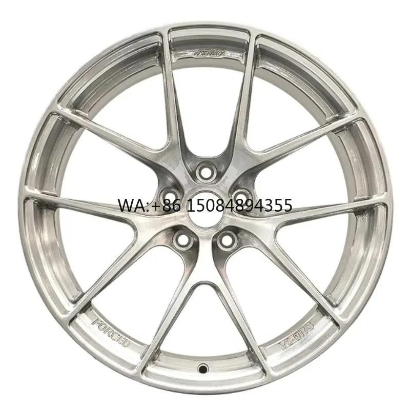 Forged Aluminum Alloy Wheel Hub 5*112 Brushed Silver 19-21 Inch for Sport and Luxury Passenger Cars and Off-Road Vehicles
Forged Aluminum Alloy Wheel Hub 5*112 Brushed Silver 19-21 Inch for Sport and Luxury Passenger Cars and Off-Road Vehicles