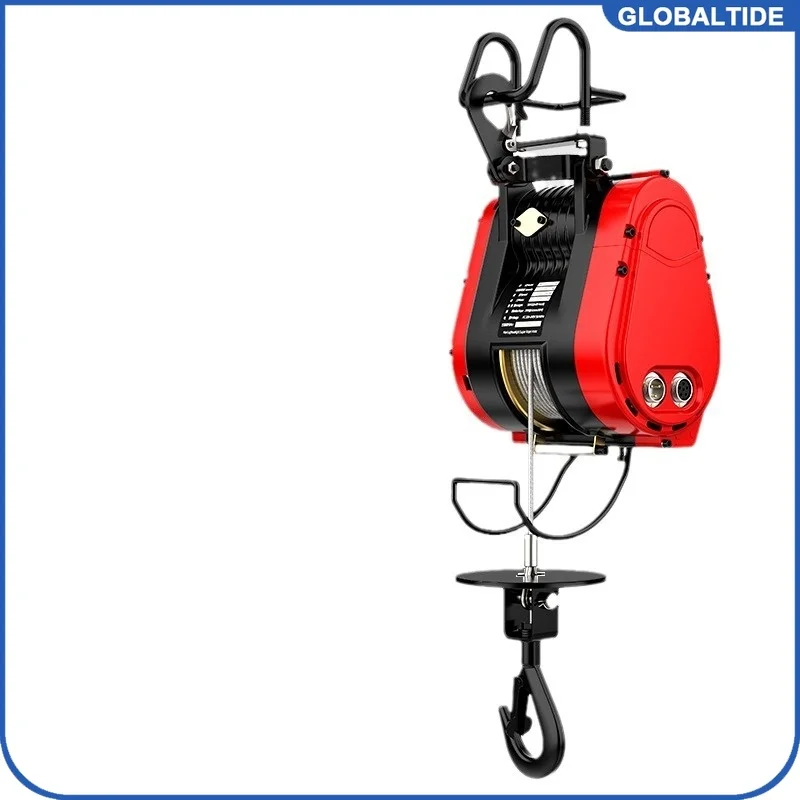 160KG 30M Double Hole Electric Hoist 220V Suspension Portable Household Crane Quick Construction Hoist Brushless copper motor
160KG 30M Double Hole Electric Hoist 220V Suspension Portable Household Crane Quick Construction Hoist Brushless copper motor