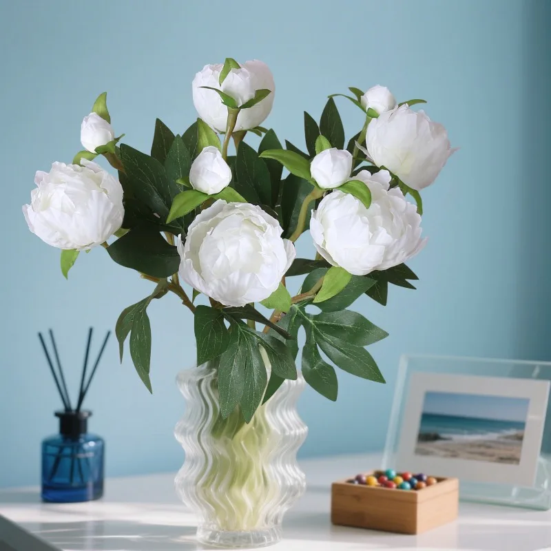 10Pcs/lot 2-head Peony Artificial Flower Living Room Home Deco Table Flower Arrangement Wedding Decoration Fake Flower Bouquet
10Pcs/lot 2-head Peony Artificial Flower Living Room Home Deco Table Flower Arrangement Wedding Decoration Fake Flower Bouquet