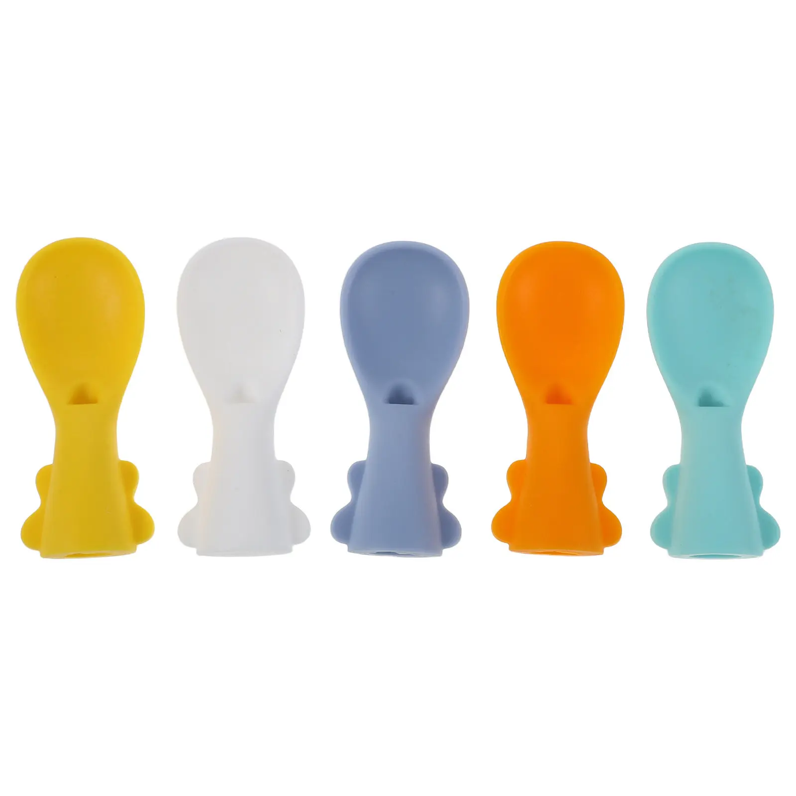 5Pcs Silicone Baby Feeding Spoon Attachment Soft Flexible Pouch Spoons Mess Free Dispensing Spoon for Toddler Puree
5Pcs Silicone Baby Feeding Spoon Attachment Soft Flexible Pouch Spoons Mess Free Dispensing Spoon for Toddler Puree