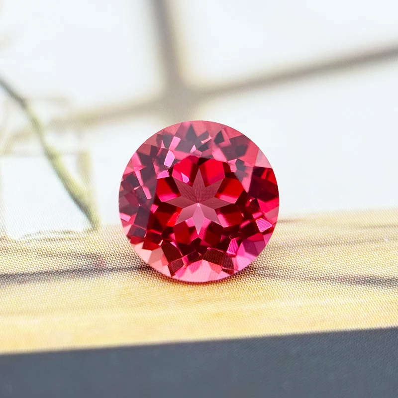 Selectable AGL Certificate Top Lab Grown Sapphire Circular Sunset Red VVS1 Perfect Charms Beads Diy for Jewelry Making Materials
Selectable AGL Certificate Top Lab Grown Sapphire Circular Sunset Red VVS1 Perfect Charms Beads Diy for Jewelry Making Materials