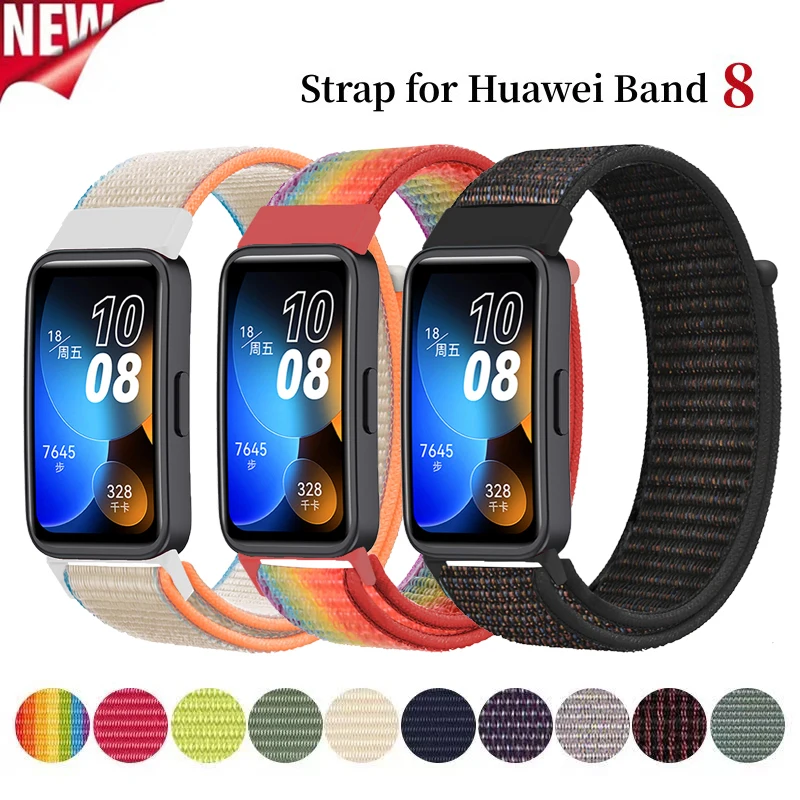 Ремешок для смарт-часов Huawei Band 8, нейлоновый Воздухопроницаемый сменный Браслет, подходит для лета
Ремешок для смарт-часов Huawei Band 8, нейлоновый Воздухопроницаемый сменный Браслет, подходит для лета