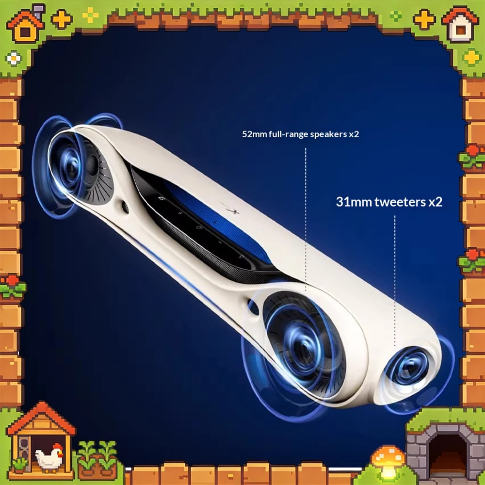 Настольный музыкальный плеер SIBERIA SU3BarPRO с настраиваемым звуком, Bluetooth-подключением, двойным режимом работы с ПК, зарядкой Type-C 5V/1A
Настольный музыкальный плеер SIBERIA SU3BarPRO с настраиваемым звуком, Bluetooth-подключением, двойным режимом работы с ПК, зарядкой Type-C 5V/1A