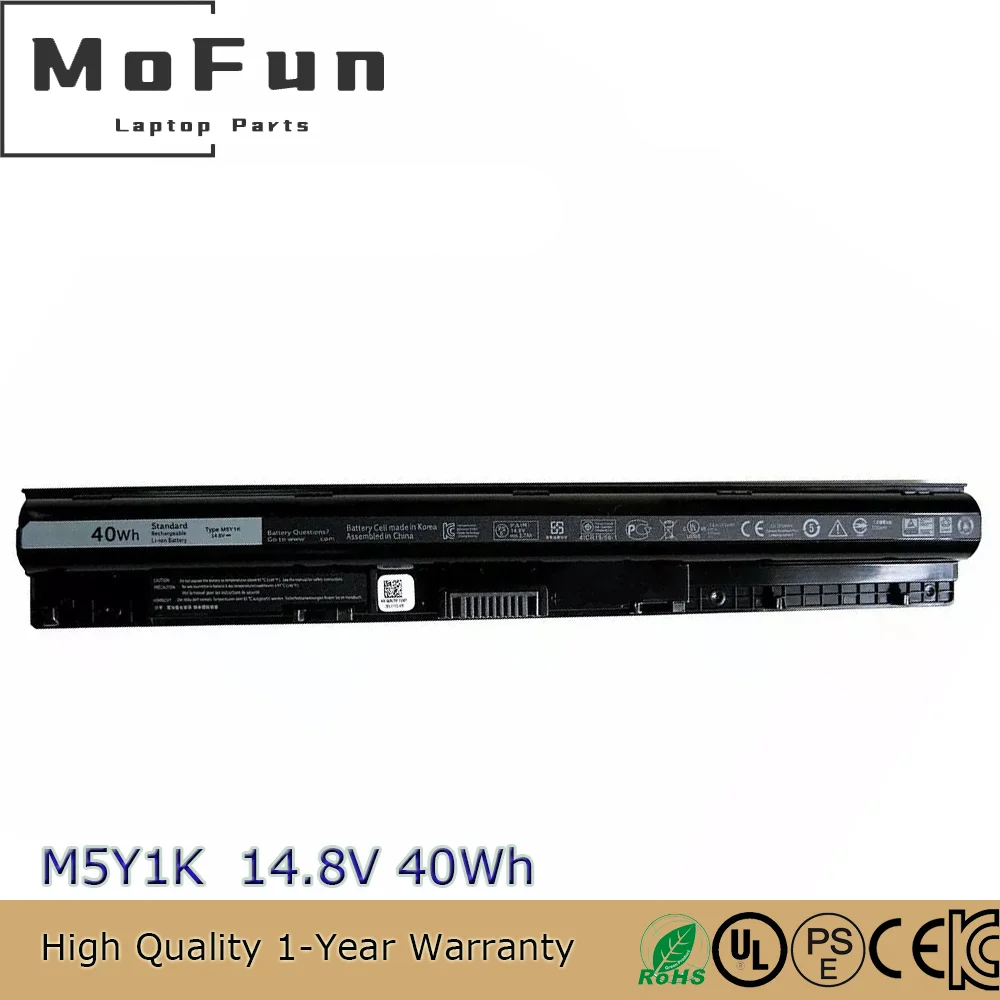 Оригинальный аккумулятор для ноутбука M5Y1K 14,8 В 40 Втч для Dell Inspiron 3451 3458 5455 5551 5555 Vostro 3578 3478 Latitude 3460
Оригинальный аккумулятор для ноутбука M5Y1K 14,8 В 40 Втч для Dell Inspiron 3451 3458 5455 5551 5555 Vostro 3578 3478 Latitude 3460