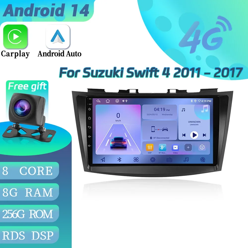 Car Radio Multimedia Video GPS For Suzuki Swift 4 2011-2017 Multimedia Video Android Navigation Carplay Wireless Stereo Screen
Car Radio Multimedia Video GPS For Suzuki Swift 4 2011-2017 Multimedia Video Android Navigation Carplay Wireless Stereo Screen