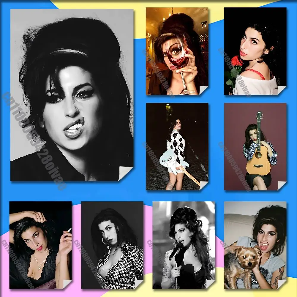 A-Amy Winehouse Back to Black Poster Sticker For Home Decoration 10x15cm Self-adhesive Souvenirs Playbill Cover
A-Amy Winehouse Back to Black Poster Sticker For Home Decoration 10x15cm Self-adhesive Souvenirs Playbill Cover