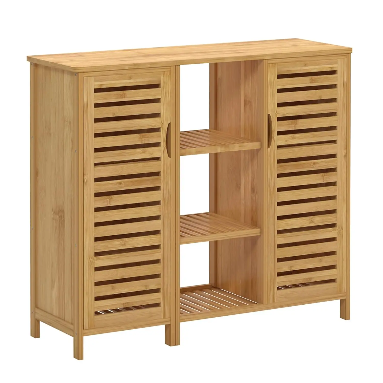Bamboo Floor Standing Cabinet with Door Shelf Bathroom Kitchen Living Room Storage Large Customized
Bamboo Floor Standing Cabinet with Door Shelf Bathroom Kitchen Living Room Storage Large Customized