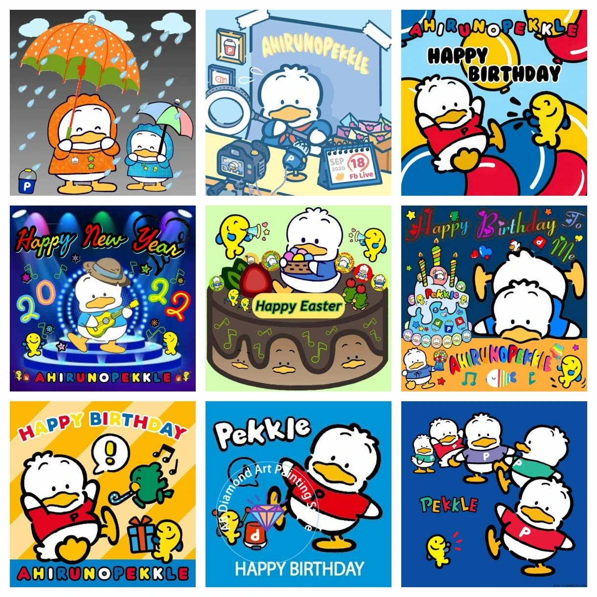 Pekkle Sanrio 5D DIY AB Diamond Painting Kit Diamond Embroidery Cross Stitch Handmade Art Gift Crafts Home Decor Children Gift
Pekkle Sanrio 5D DIY AB Diamond Painting Kit Diamond Embroidery Cross Stitch Handmade Art Gift Crafts Home Decor Children Gift