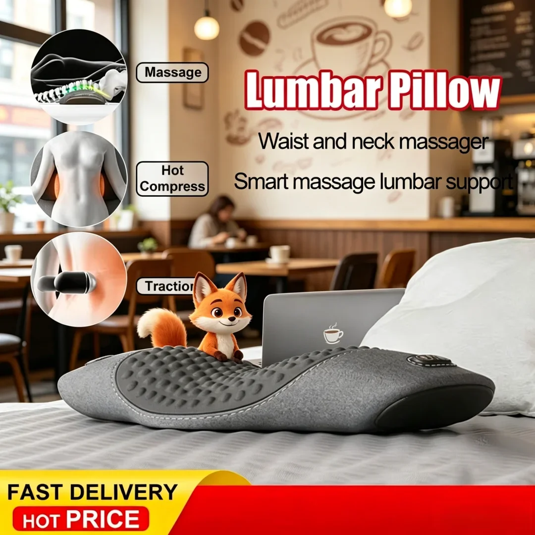 Resilient Wholesome Waist Pillow Back Massage Protection Pad Massage Lying Flat Waist Relief Waist Support Heating Vibrating
Resilient Wholesome Waist Pillow Back Massage Protection Pad Massage Lying Flat Waist Relief Waist Support Heating Vibrating