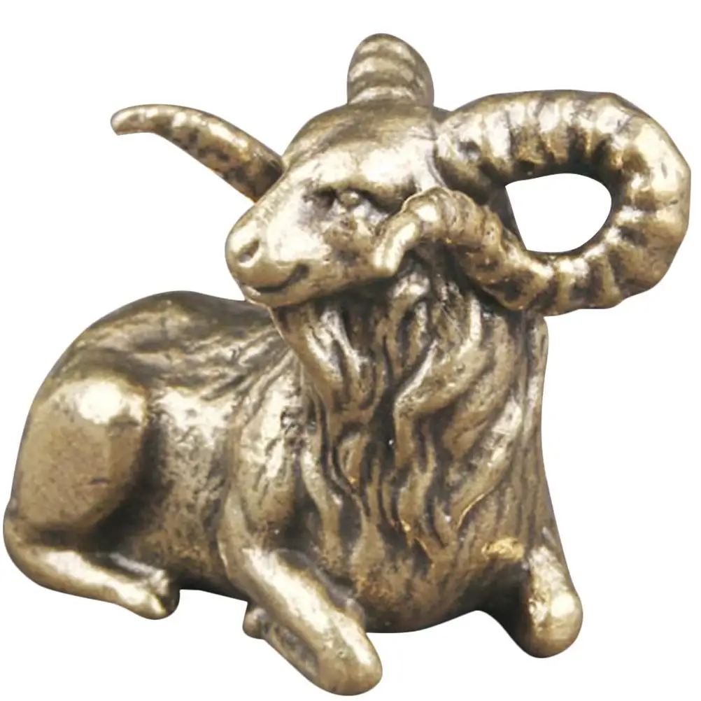 Brass Sheep Figurine Vintage Home Decor Mini Statue Animal Decoration Desk Ornament Durability Practicality Small Compact
Brass Sheep Figurine Vintage Home Decor Mini Statue Animal Decoration Desk Ornament Durability Practicality Small Compact