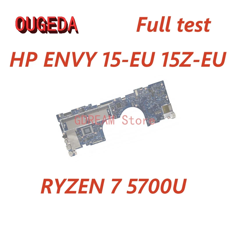 Материнская плата OUGEDA для ноутбука HP ENVY 15-EU 15Z-EU, материнская плата RYZEN 7 5700U с полным тестированием
Материнская плата OUGEDA для ноутбука HP ENVY 15-EU 15Z-EU, материнская плата RYZEN 7 5700U с полным тестированием