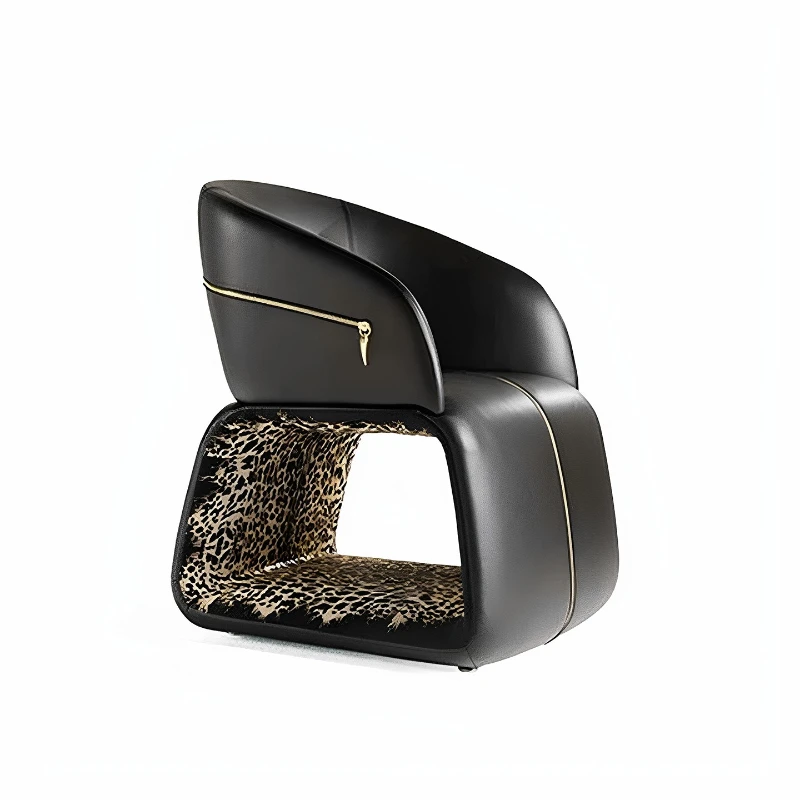 Italian light luxury high-end leopard print leisure chair sofa chair high-end villa leather
Italian light luxury high-end leopard print leisure chair sofa chair high-end villa leather