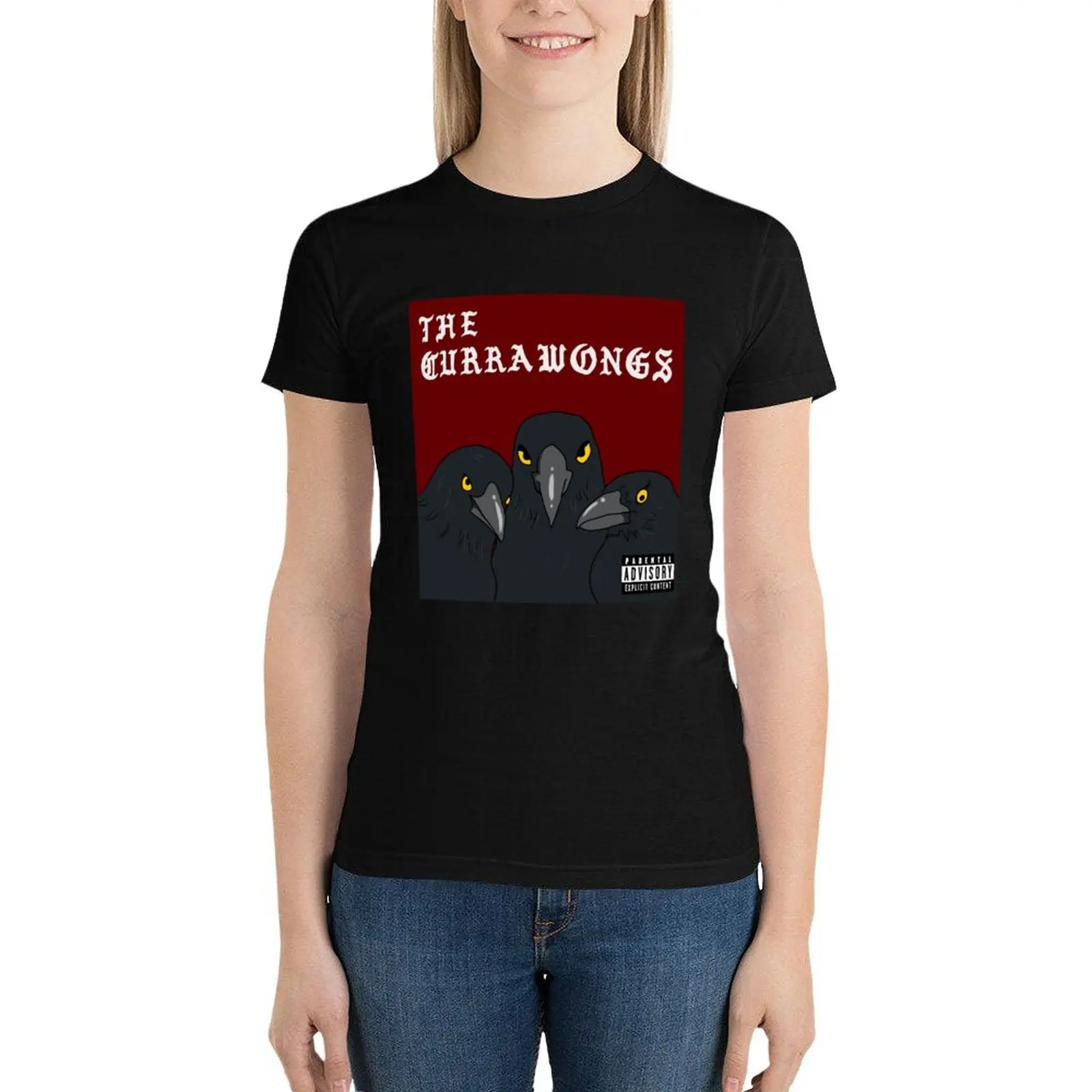The Currawongs T-Shirt cute clothes shirts graphic tees funny Short sleeve tee summer blouses woman 2024
The Currawongs T-Shirt cute clothes shirts graphic tees funny Short sleeve tee summer blouses woman 2024