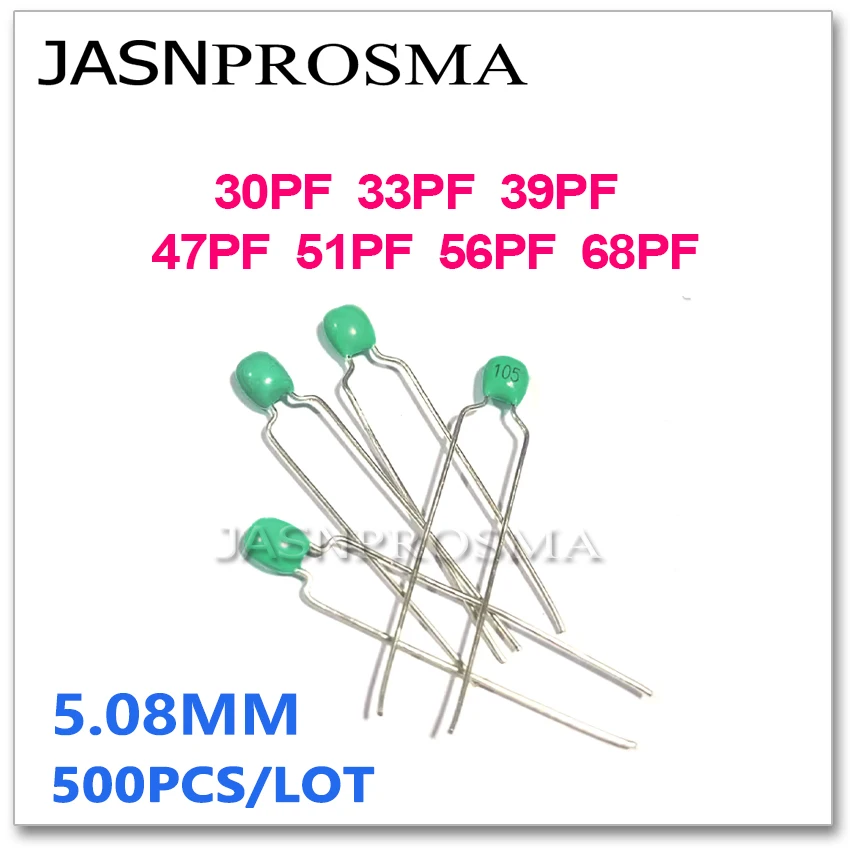 JASNPROSMA green Monolithic ceramic capacitor 500PCS 63V 30PF 33PF 39PF 47PF 51PF 56PF 68PF 300 330 390 470 510 560 680 NPO J 5%
JASNPROSMA green Monolithic ceramic capacitor 500PCS 63V 30PF 33PF 39PF 47PF 51PF 56PF 68PF 300 330 390 470 510 560 680 NPO J 5%