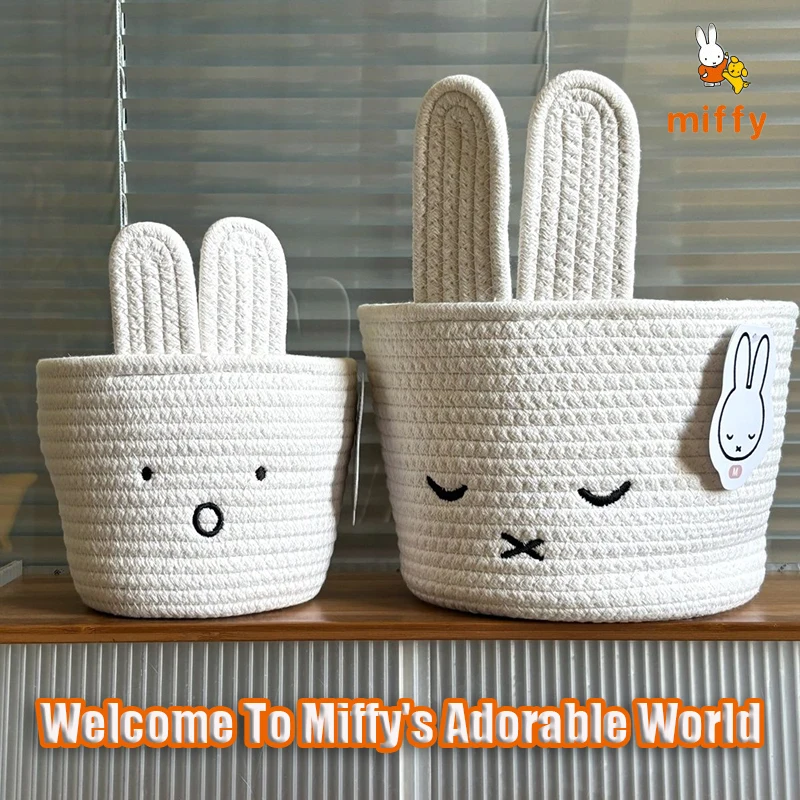 Kawaii Miffy корзина для хранения хлопчатобумажной нити плетение украшение для рабочего стола допамин креативный дом аниме аксессуары девушка идеальные подарки
Kawaii Miffy корзина для хранения хлопчатобумажной нити плетение украшение для рабочего стола допамин креативный дом аниме аксессуары девушка идеальные подарки