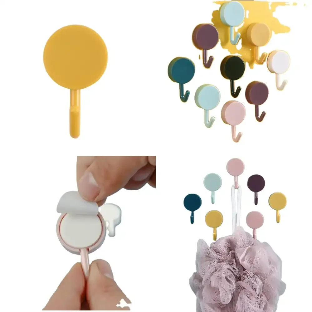 Nordic Wind Strong Seamless Hook Kitchen Bathroom Sticky No Punch Wall Hook Convenient Coat Hook
Nordic Wind Strong Seamless Hook Kitchen Bathroom Sticky No Punch Wall Hook Convenient Coat Hook