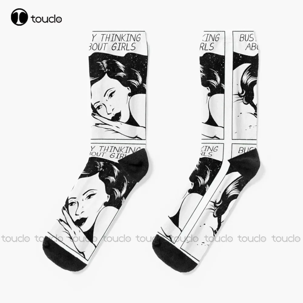 Busy Thinking About Girls Socks Cozy Socks Fashion Creative Leisure Funny Art Abstract Oil Painting Socks 360° Digital Print Art
Busy Thinking About Girls Socks Cozy Socks Fashion Creative Leisure Funny Art Abstract Oil Painting Socks 360° Digital Print Art