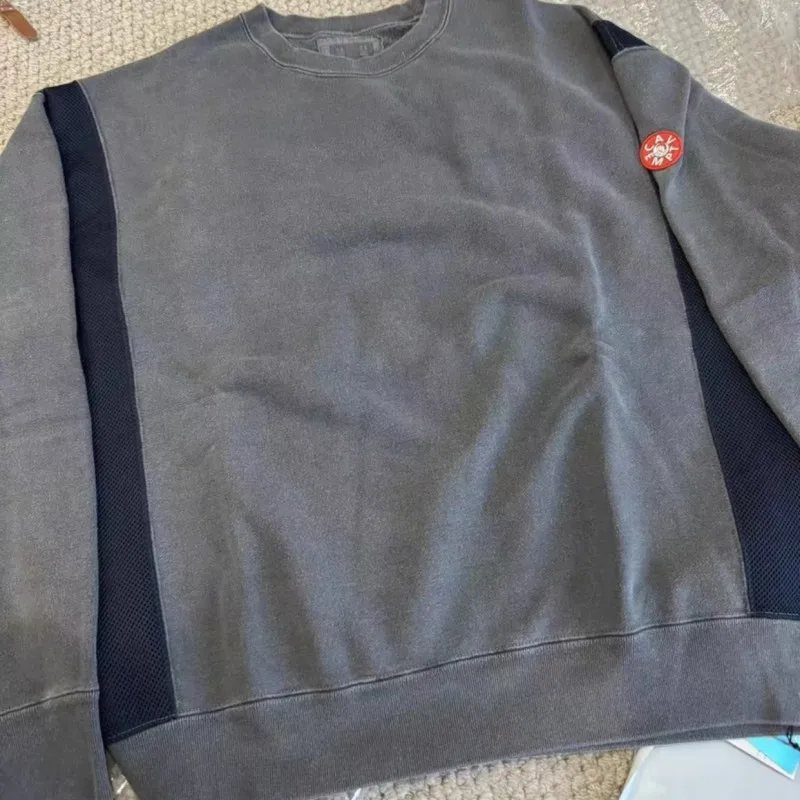 Толстовки CAVEMPT из плотного хлопка, оверсайз, винтажные, с батиком, пэчворком и сеткой, с круглым вырезом, свободного кроя, унисекс, худи-пуловеры
Толстовки CAVEMPT из плотного хлопка, оверсайз, винтажные, с батиком, пэчворком и сеткой, с круглым вырезом, свободного кроя, унисекс, худи-пуловеры