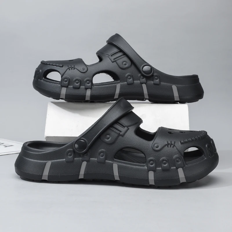 Summer New Men's Outdoor Sandals Beach Clogs EVA Soft Fashion Slippers Slides Men Casual Water Garden Shoes Male Beach Sandals
Summer New Men's Outdoor Sandals Beach Clogs EVA Soft Fashion Slippers Slides Men Casual Water Garden Shoes Male Beach Sandals