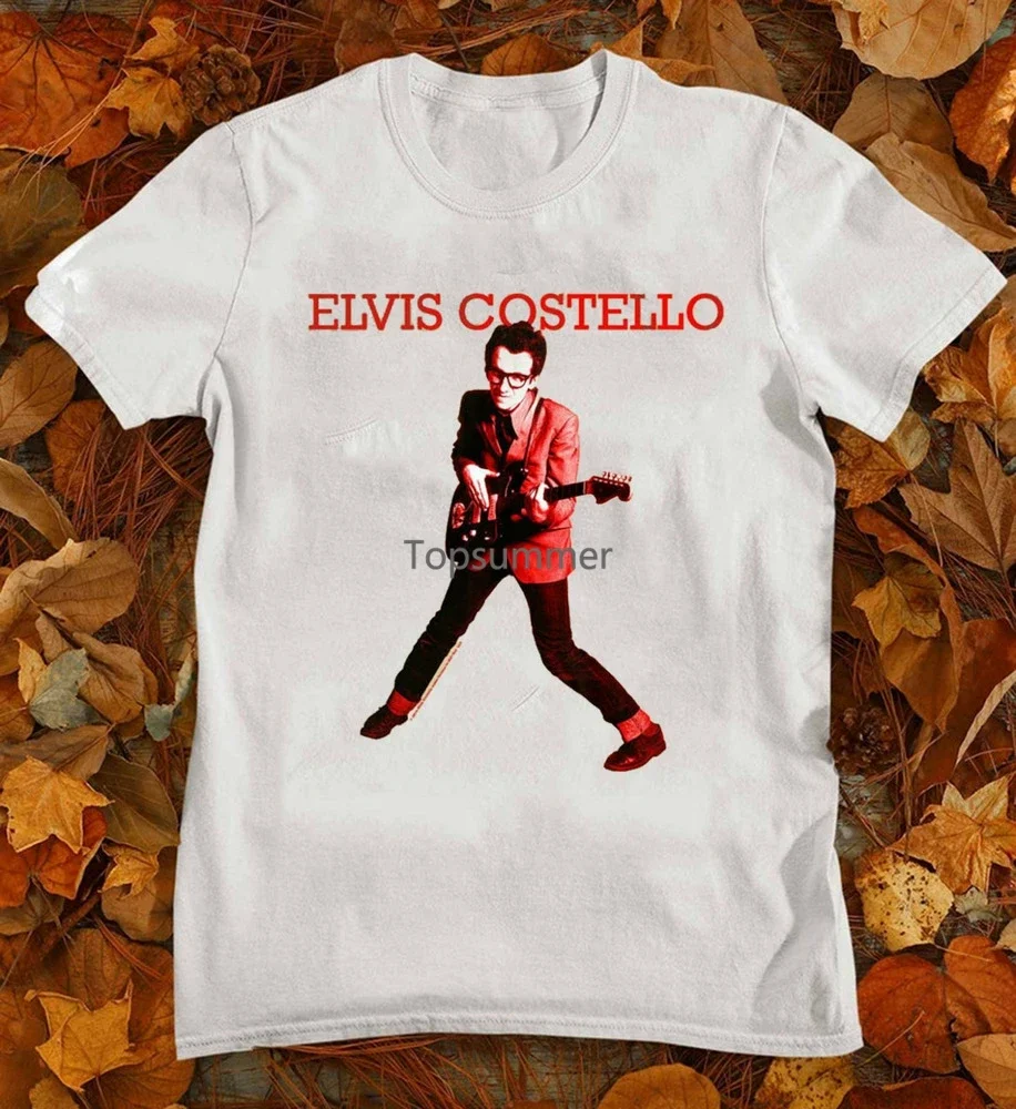 Футболка Elvise Costello в стиле ретро 1920-х годов, женская футболка с коротким рукавом Ee208
Футболка Elvise Costello в стиле ретро 1920-х годов, женская футболка с коротким рукавом Ee208