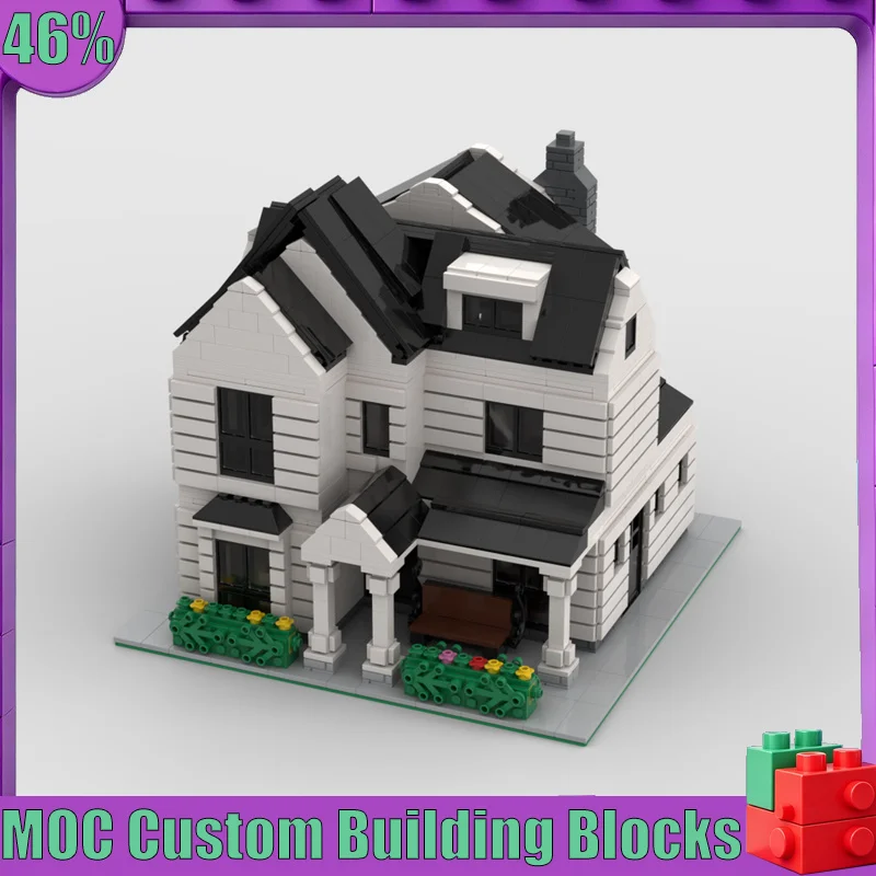 2654PCS MOC Modular White House Neighborhood Model Custom Puzzle Architecture DIY Assembly Toy Creative Collection Display Gift
2654PCS MOC Modular White House Neighborhood Model Custom Puzzle Architecture DIY Assembly Toy Creative Collection Display Gift