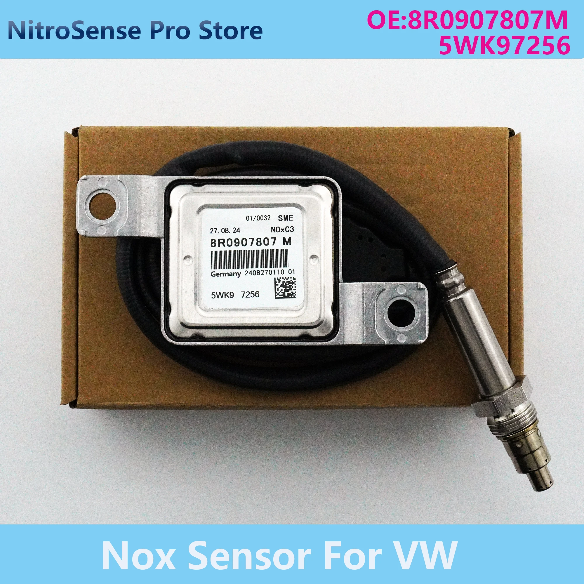 OEM 8R0907807M 8R0907807E 5WK97256 NOx Sensor Fits For Audi Q5 SQ5 8R SUV Facelift 3.0 TDI diesel Engine CTBA CTBC CVUB
OEM 8R0907807M 8R0907807E 5WK97256 NOx Sensor Fits For Audi Q5 SQ5 8R SUV Facelift 3.0 TDI diesel Engine CTBA CTBC CVUB