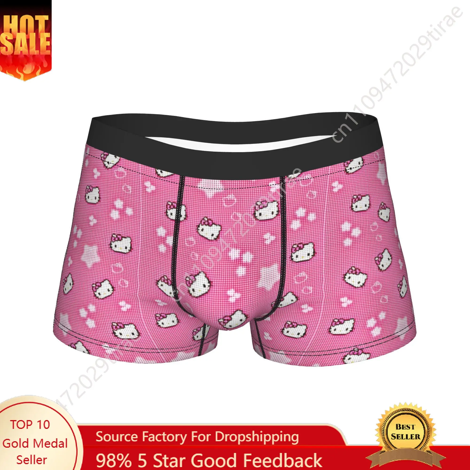Men hellos kittys Boxers HumorGift Underwear Boxer Briefs
Men hellos kittys Boxers HumorGift Underwear Boxer Briefs