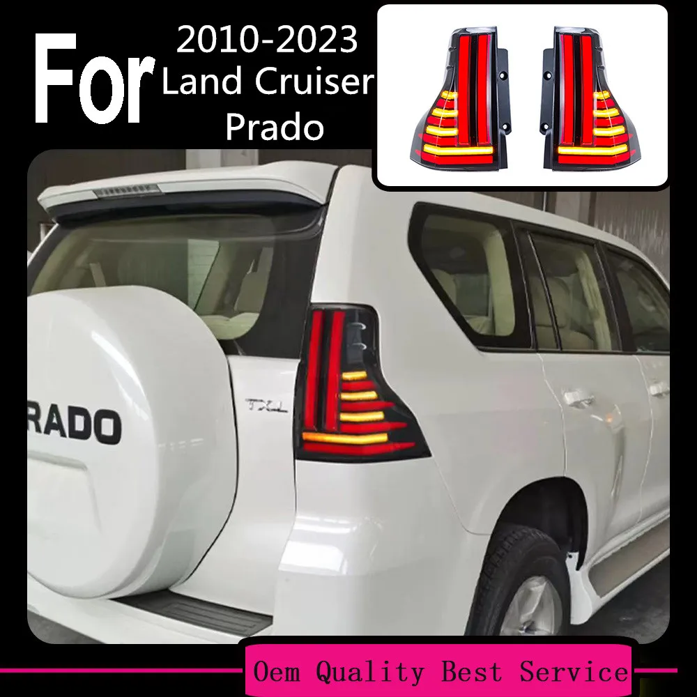 Автомобильный задний фонарь, светодиодный задний фонарь для Toyota Land Cruiser Prado 2010-2023, задний фонарь + стоп-сигнал + задний ход + динамический указатель поворота
Автомобильный задний фонарь, светодиодный задний фонарь для Toyota Land Cruiser Prado 2010-2023, задний фонарь + стоп-сигнал + задний ход + динамический указатель поворота