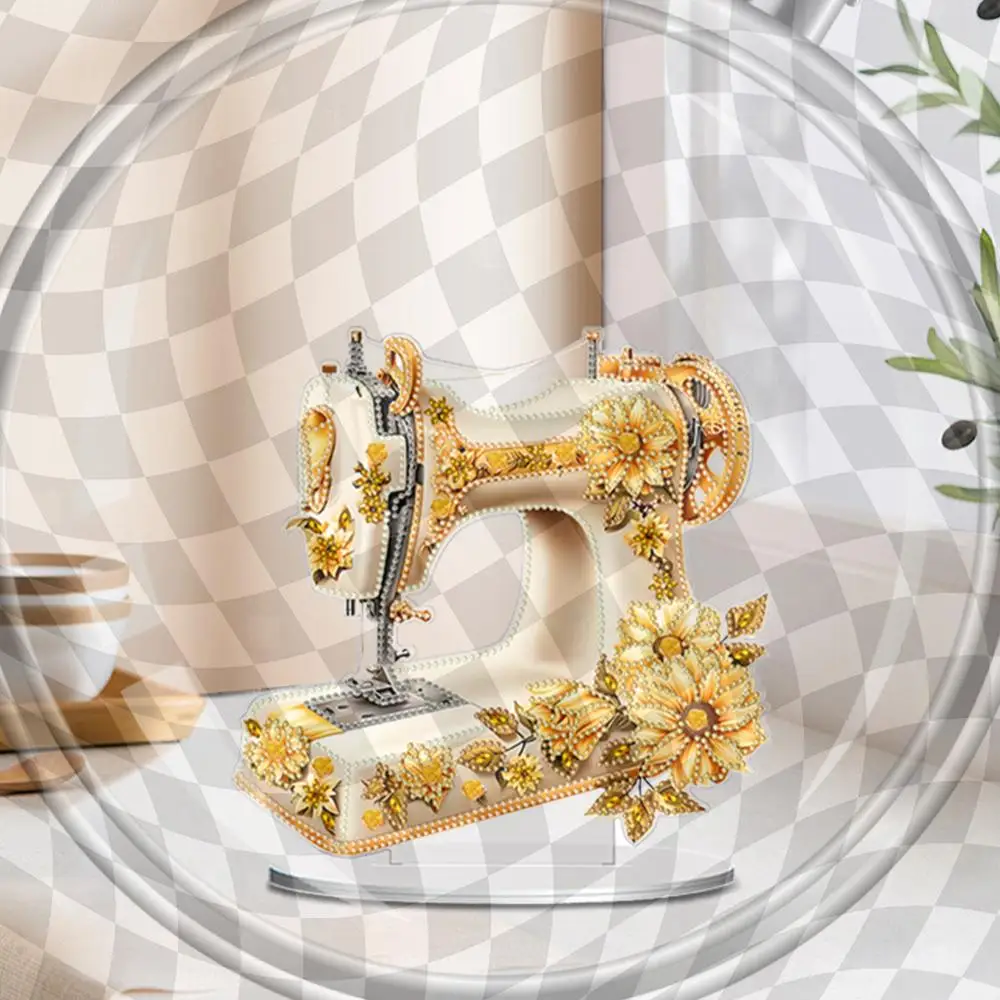 Double Sided Special Shaped Flower Sewing Machine Desktop Diamond Art Kits Diamond Painting Tabletop Ornament Bedroom Decoration
Double Sided Special Shaped Flower Sewing Machine Desktop Diamond Art Kits Diamond Painting Tabletop Ornament Bedroom Decoration