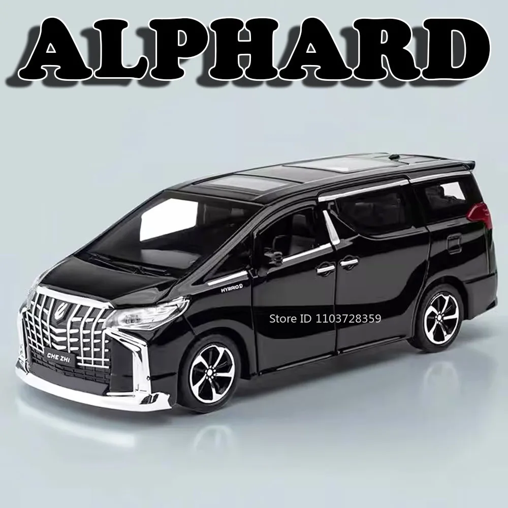 1:32 Alphard Vellfire MPV модели игрушечных автомобилей из сплава, литой под давлением звук, свет двери, открытый звук, свет, украшение для детей, подарки
1:32 Alphard Vellfire MPV модели игрушечных автомобилей из сплава, литой под давлением звук, свет двери, открытый звук, свет, украшение для детей, подарки