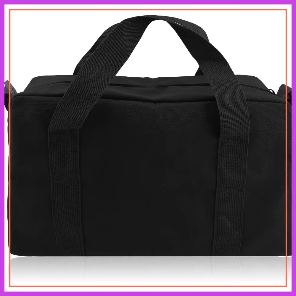 Canvas Tool Bag for Men, Large Capacity 12-Inch Storage Organizer for Screwdrivers, Wrench, Pliers, Black
Canvas Tool Bag for Men, Large Capacity 12-Inch Storage Organizer for Screwdrivers, Wrench, Pliers, Black