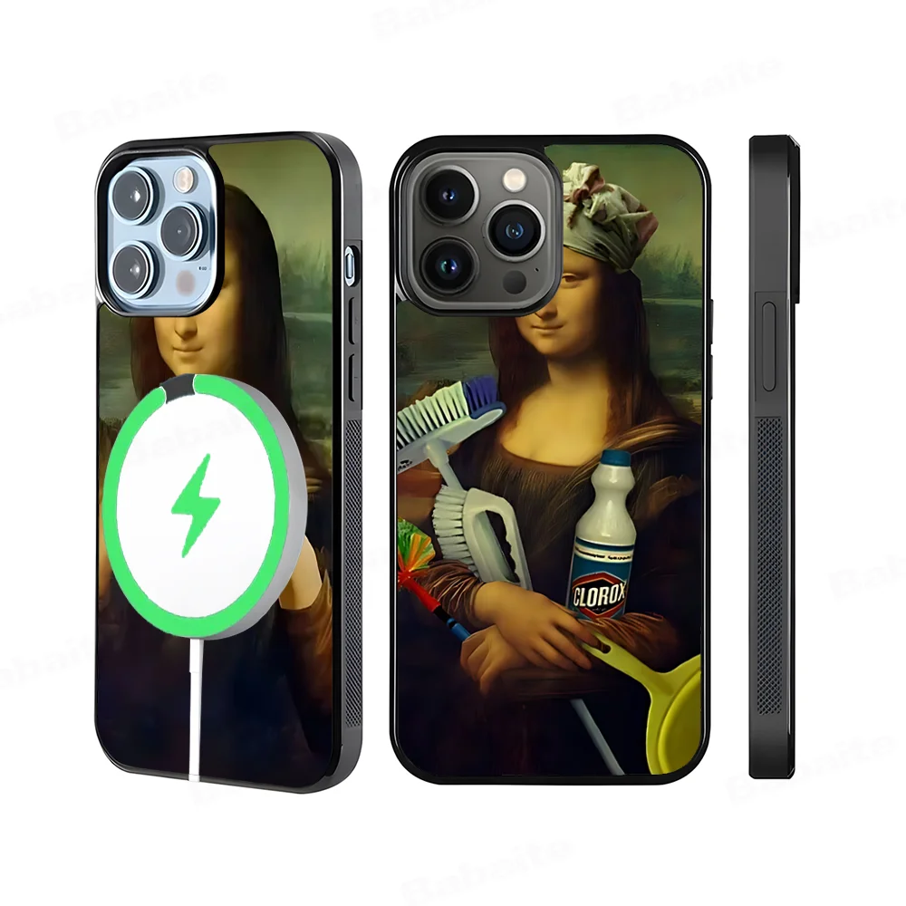 Mona Lisa Phone Case Magnetic Case For IPhone 16 14 13 12 11 15 Pro Max Plus For Magsafe Wireless Charge Cover
Mona Lisa Phone Case Magnetic Case For IPhone 16 14 13 12 11 15 Pro Max Plus For Magsafe Wireless Charge Cover