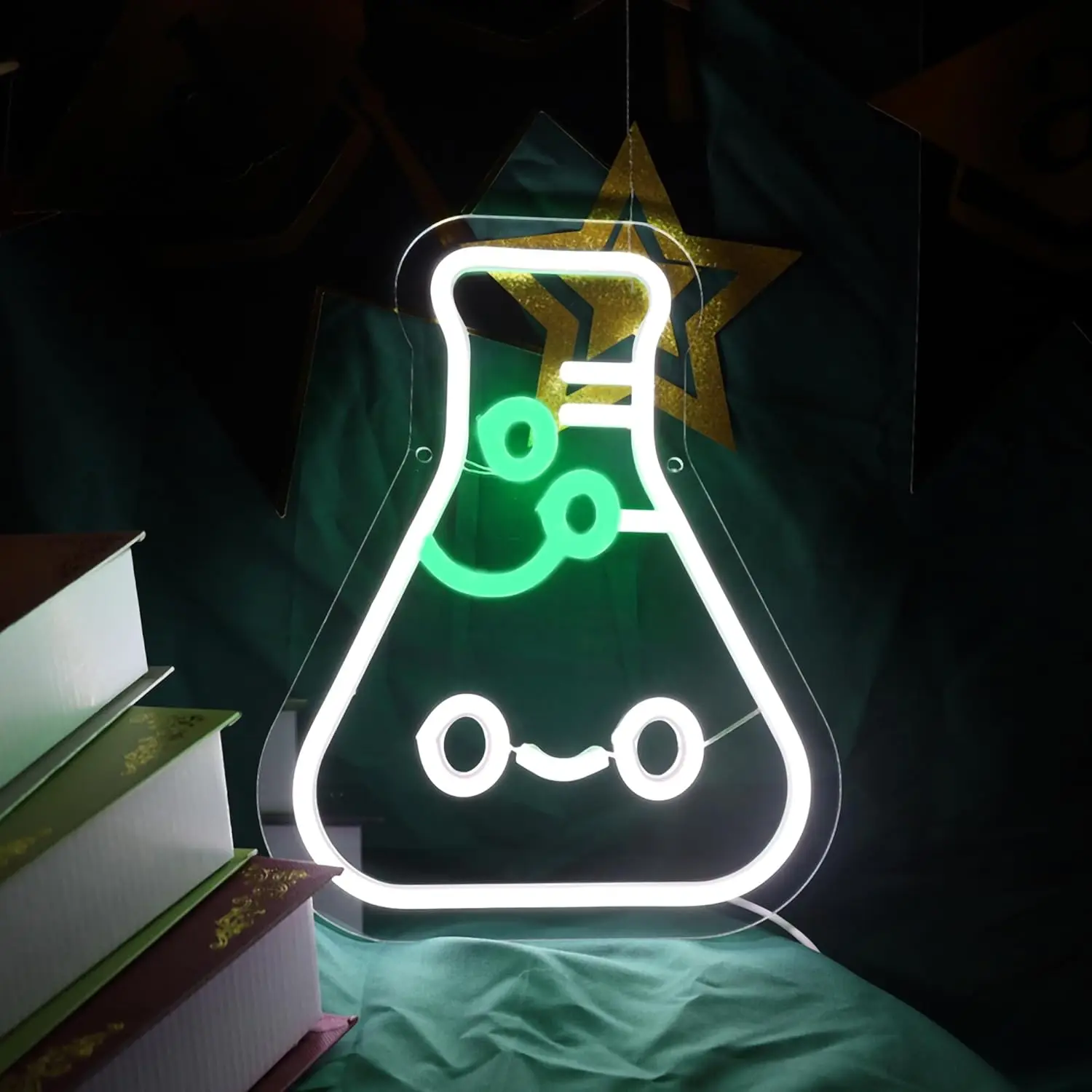 Cute Science Beaker Classroom Neon Sign USB Powered LED Chemistry Lab Light Classroom Reading Room Kids Room Bedroom Decoration
Cute Science Beaker Classroom Neon Sign USB Powered LED Chemistry Lab Light Classroom Reading Room Kids Room Bedroom Decoration