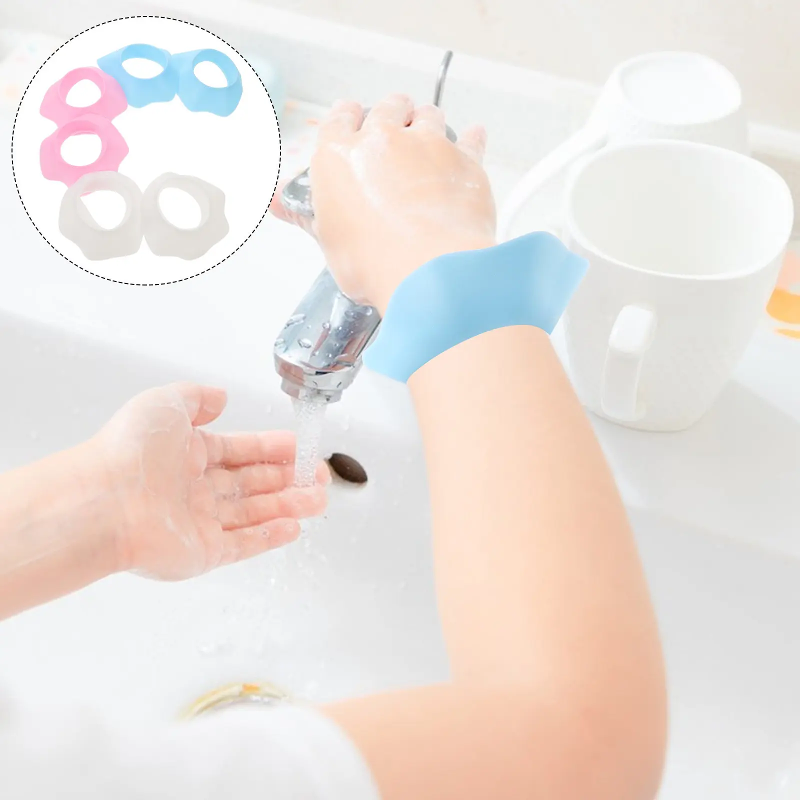 3Pairs Soft Silicone Wristband for Washing Face Skincare Spa Shower Water Absorption Wristband Women Comfortable Portable
3Pairs Soft Silicone Wristband for Washing Face Skincare Spa Shower Water Absorption Wristband Women Comfortable Portable