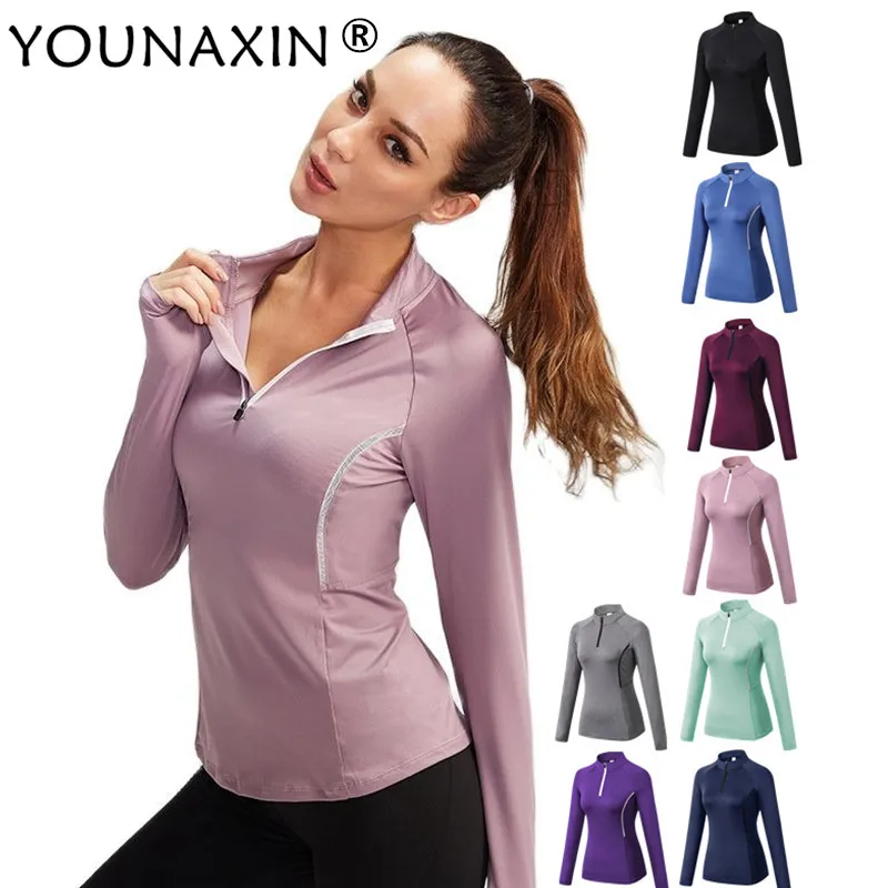 Women's Sports T-shirts Cycling Training Long-sleeve Outdoor Workout Fitness Running Yoga Clothes Tights Quick-drying Tops
Women's Sports T-shirts Cycling Training Long-sleeve Outdoor Workout Fitness Running Yoga Clothes Tights Quick-drying Tops