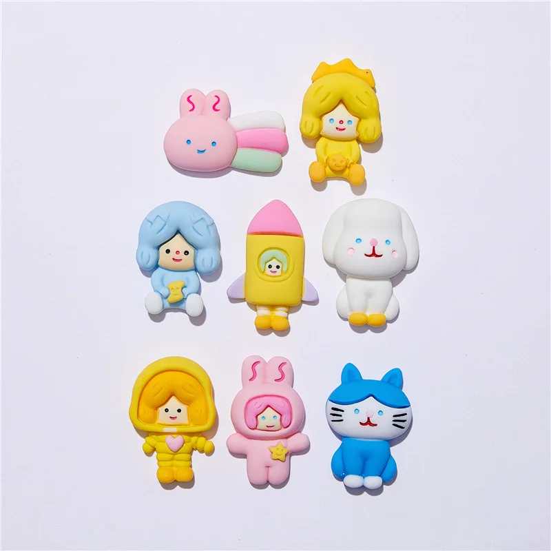 5pcs Space rico cartoon resin jewelry accessories DIY cream glue mobile phone case homemade water cup hairpin shoe buckle materi
5pcs Space rico cartoon resin jewelry accessories DIY cream glue mobile phone case homemade water cup hairpin shoe buckle materi