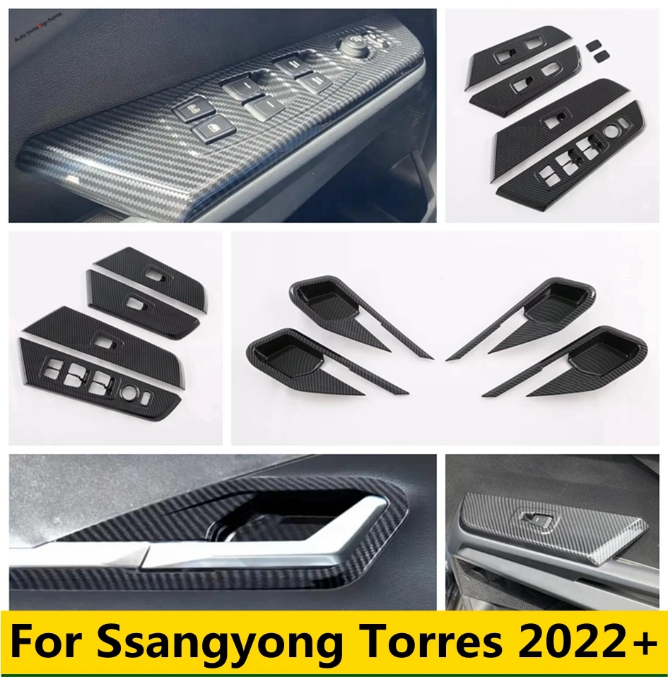 Car Window Glass Lift Control Switch Button Inner Door Handle Bowl Cover Trim For Ssangyong Torres 2022 2023 2024 Accessories
Car Window Glass Lift Control Switch Button Inner Door Handle Bowl Cover Trim For Ssangyong Torres 2022 2023 2024 Accessories