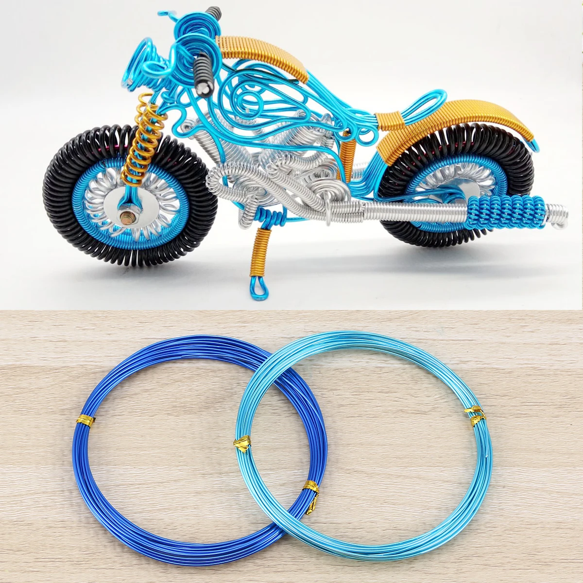 12 Rolls Multi-colored Aluminum DIY Handmade Flexible Metal Wire for Bracelet Necklace Jewelry Crafts Making
12 Rolls Multi-colored Aluminum DIY Handmade Flexible Metal Wire for Bracelet Necklace Jewelry Crafts Making