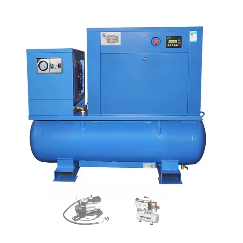 Low Noise Screw Air Compressor Fixed All-in-One 15hp Xinlei Vsd Mini Household 500 Cfm 3kw 10bar Air End 7kw
Low Noise Screw Air Compressor Fixed All-in-One 15hp Xinlei Vsd Mini Household 500 Cfm 3kw 10bar Air End 7kw