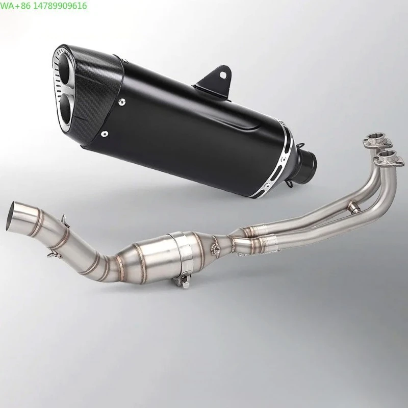 Full System Exhaust for TMAX560 TMAX530, Custom Carbon Fiber Motorcycle Pipe, Modified Slip-On Muffler Front & Tail Set
Full System Exhaust for TMAX560 TMAX530, Custom Carbon Fiber Motorcycle Pipe, Modified Slip-On Muffler Front & Tail Set