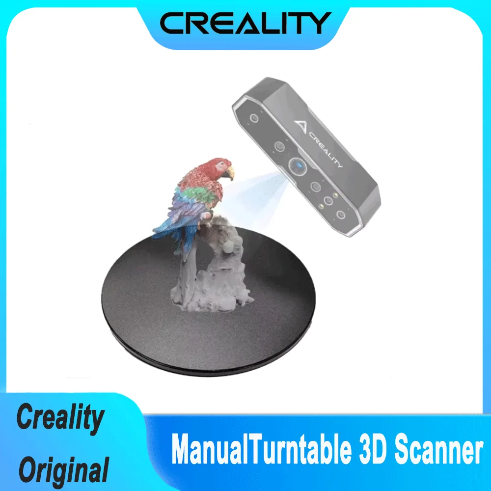 Creality Original 3D Scanner Manually Operated Turntable Kit for CR-Scan Otter /Raptor /Ferret 3D Scanner Parts Accessories
Creality Original 3D Scanner Manually Operated Turntable Kit for CR-Scan Otter /Raptor /Ferret 3D Scanner Parts Accessories