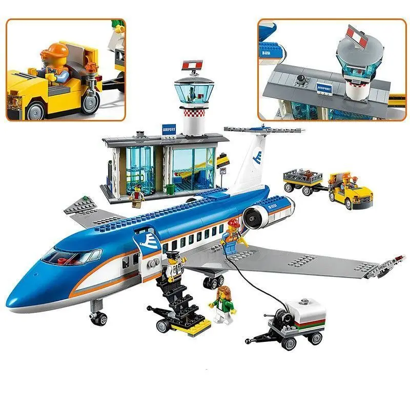 Airport Terminal Passenger Airplane Model Building Blocks International Airport Station Brick Toys Christmas Gift
Airport Terminal Passenger Airplane Model Building Blocks International Airport Station Brick Toys Christmas Gift