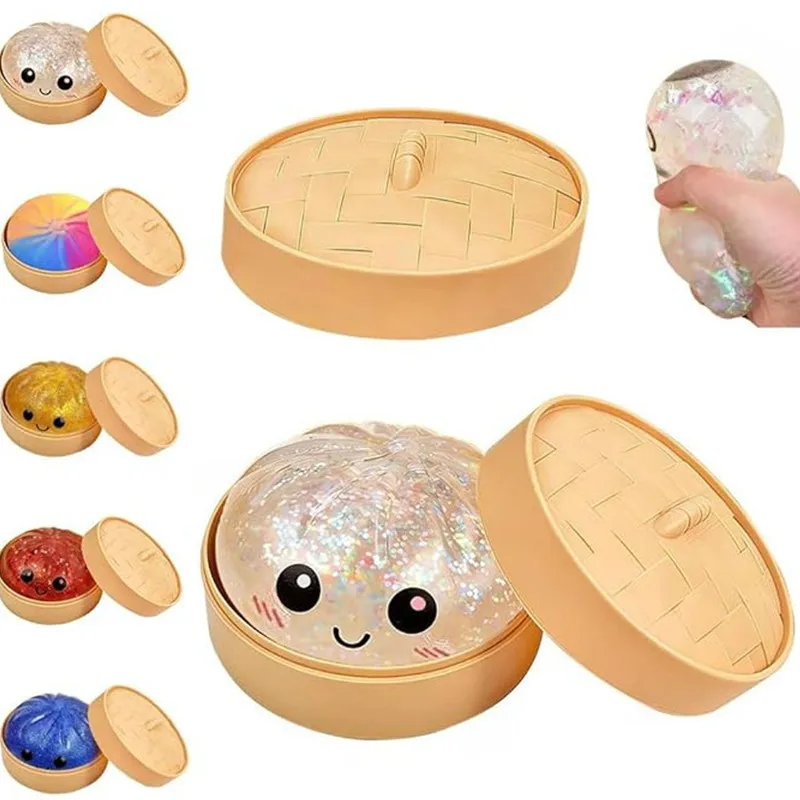 New shiny bun soft and cute squeeze toy with box - a sensory squeeze toy for home, office, and travel stress relief.
New shiny bun soft and cute squeeze toy with box - a sensory squeeze toy for home, office, and travel stress relief.