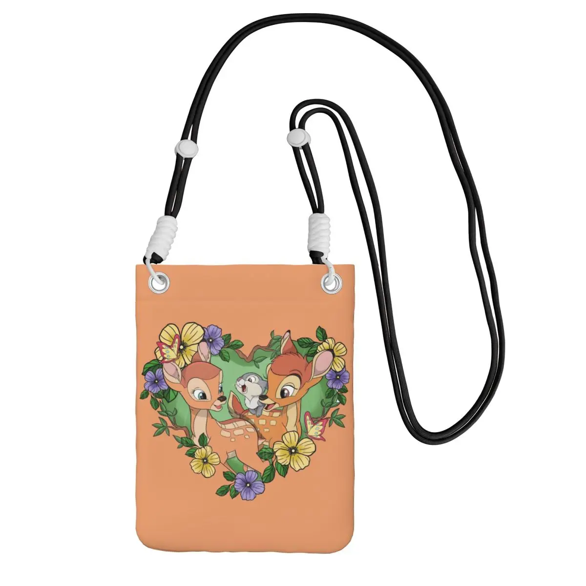 Custom Bambi Mobile Phone Bag for Women Men Cool Deer Cartoons Shoulder Crossbody Bag Key Bag Mini Shoulder Purse Wallet
Custom Bambi Mobile Phone Bag for Women Men Cool Deer Cartoons Shoulder Crossbody Bag Key Bag Mini Shoulder Purse Wallet