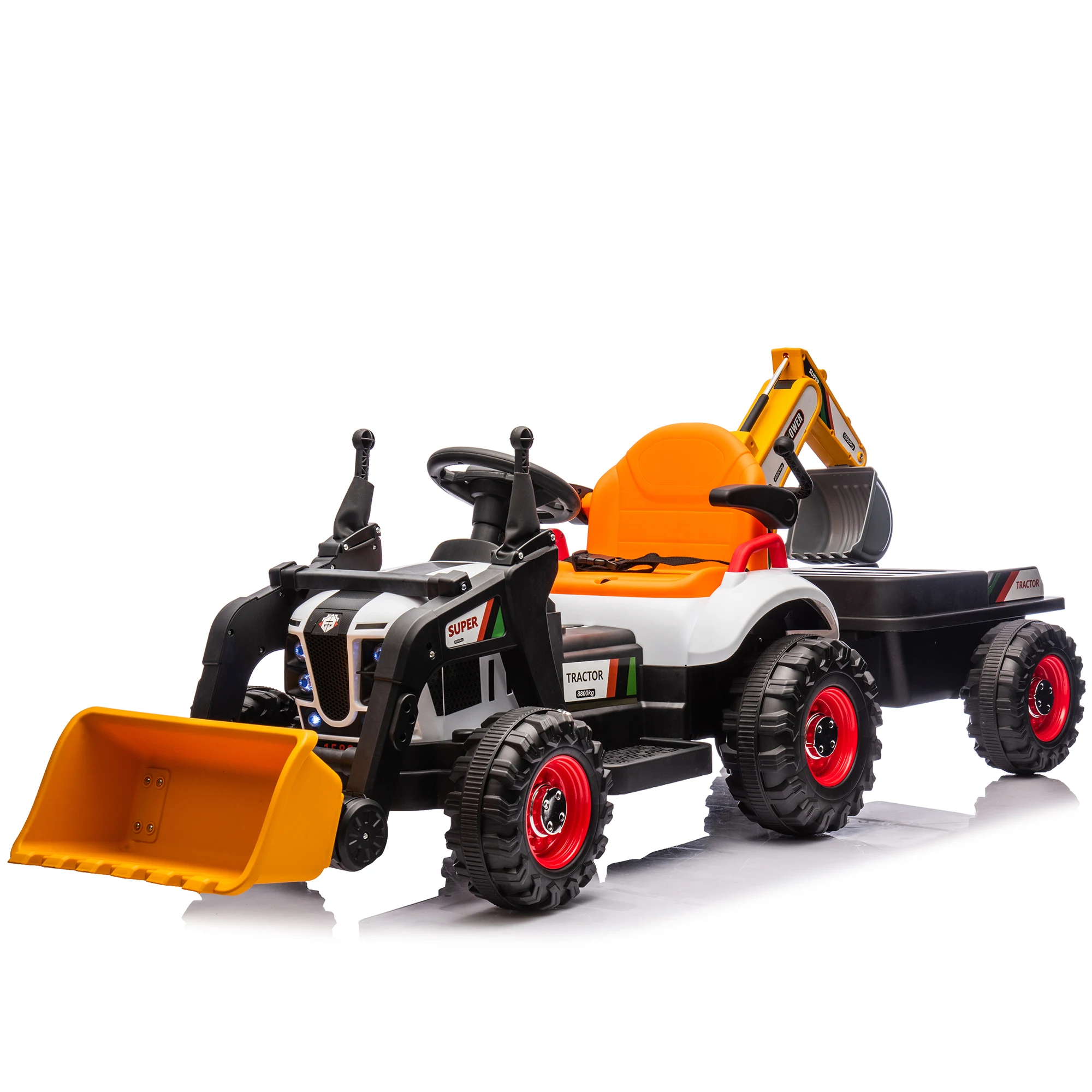 Kids Electric Ride On Toy 24V 80W Truck with Remote Control Music LED Lights Ages 3-5
Kids Electric Ride On Toy 24V 80W Truck with Remote Control Music LED Lights Ages 3-5