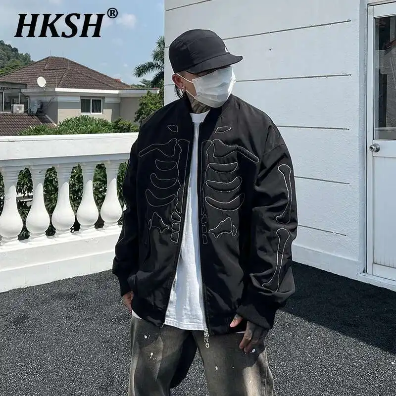 HKSH бейсбольные куртки мужские Tide 2024, осень-зима, новинка High Street, повседневное темное женское свободное пальто в китайском стиле с вышивкой HK3319
HKSH бейсбольные куртки мужские Tide 2024, осень-зима, новинка High Street, повседневное темное женское свободное пальто в китайском стиле с вышивкой HK3319